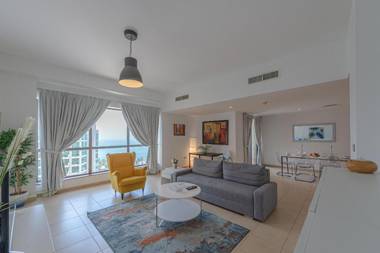 Charming & Spacious 2BR Apt with Dubai Eye Views