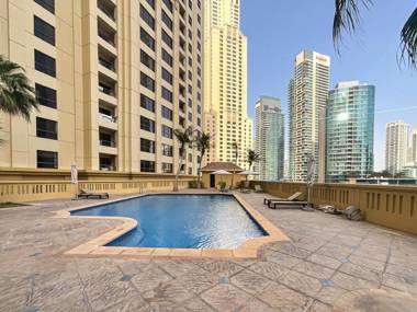 Spacious Apt for 6 in JBR minutes from the Beach