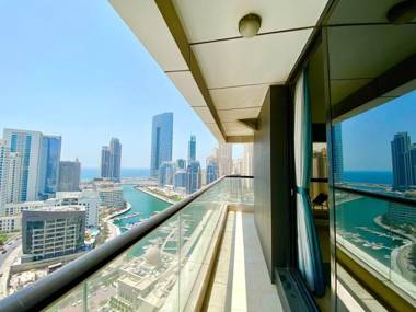 Fancy Panoramic Sea View Apt with Balcony