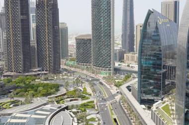 Address Dubai Mall I Finest Studio I Burj View