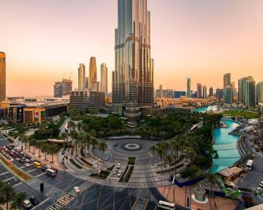 FIRST CLASS 3BR Burj Khalifa & Fountain view
