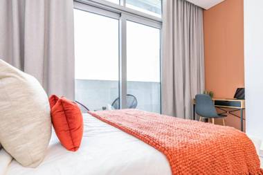 Burj Khalifa DIFC studio refurnished with pool & gym access