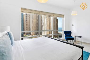 Keysplease 2 B/R Apt in the Heart of Marina Sahab Tower