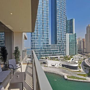 Beachwalk Luxury 2BR with infinity pool and views - Marina JBR