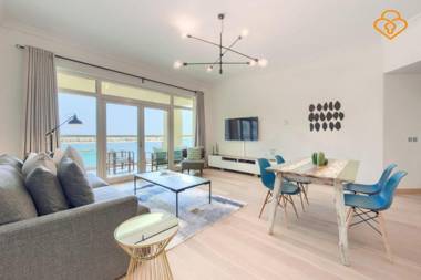 Keysplease Seaview 2 B/R With Beach access Palm Jumeirah