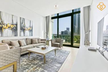 Keysplease Burj Khalifa View 2 BR Apt connected to Dubai Mall