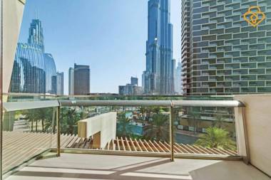 Keysplease Burj Khalifa View 2 BR Apt connected to Dubai Mall