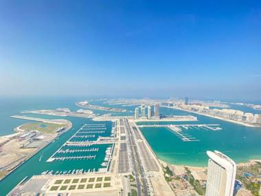 Lux BnB 3.5BR Duplex Ocean & PalmJumeirah Views