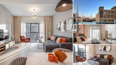 Spacious 1BDR in New Building between Downtown and Business Bay