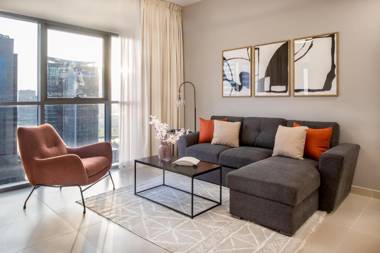 Spacious 1BDR in New Building between Downtown and Business Bay