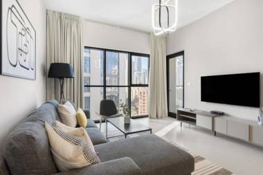 Design 1BDR with Burj Khalifa view in new tower