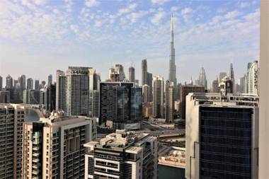 Burj Khalifa View - High floor - Brand new Studio