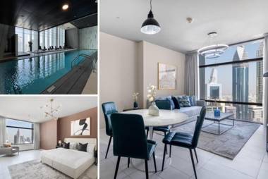 Contemporary 1BDR with Downtown view in DIFC