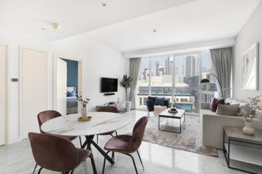 Modern tower peaceful 1BDR in Business Bay