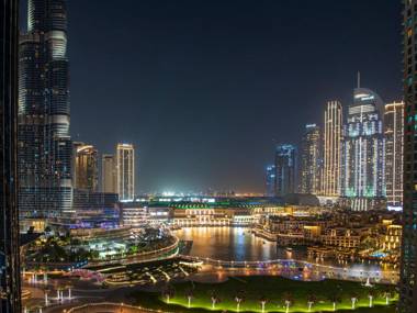 FIRST CLASS 2BR Burj Khalifa & Fountain view