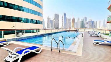 Brand new studio with balcony in Business Bay