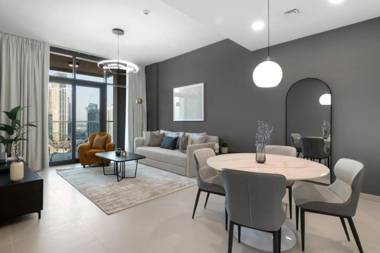 Burj Khalifa view large 2BDR in new tower