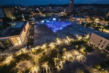 SUN TOWER-SCANDERBEG Square
