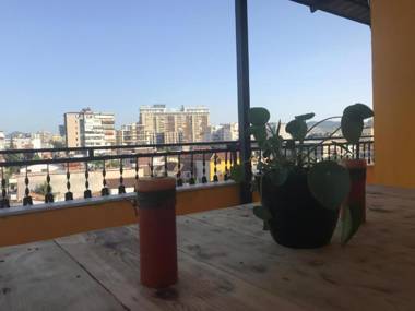 Cozy big central apartment with balcony