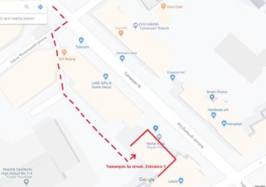 Yerevan center apartment 5A