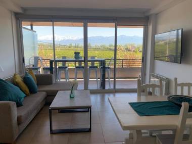 Increíble departamento en Luján de Cuyo imponente vista a la montaña y viñedos