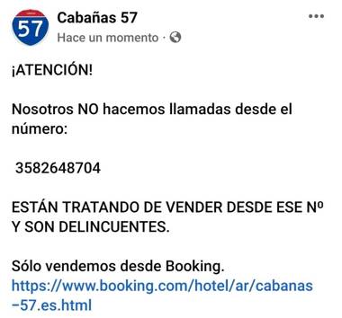Cabañas 57