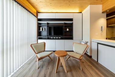 Departamento de 1 ambiente Edificio Viveros 2 centro San Martín de los Andes con patio