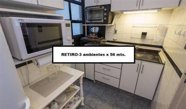 3 ambientes en Retiro / Recoleta (Centro)