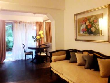 En Recoleta y con jardín