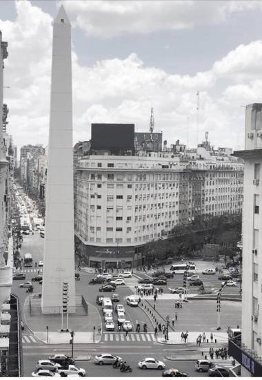 Vistas al Obelisco corazón de Buenos Aires