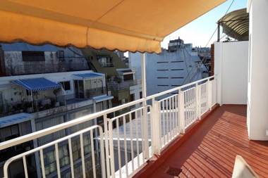 Depto balcón terraza sol y luz pleno Recoleta