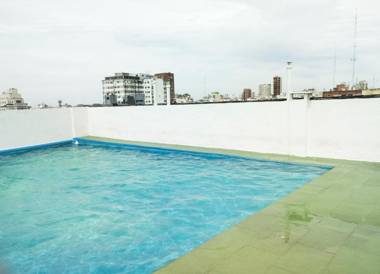 Departamento 1 ambiente luminoso con piscina en Recoleta - Piso 14