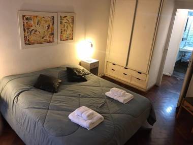 Departamento en Recoleta para 4 personas con patio