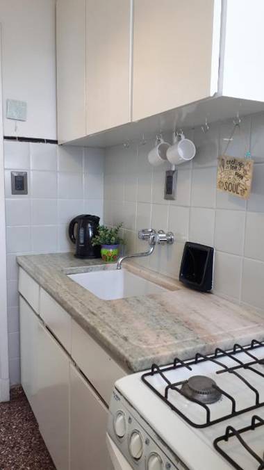 Luminoso departamento en el corazón de la ciudad