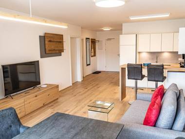 Modern apartment with view over Lake Ossiach