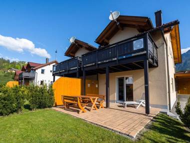 Lovely Chalet in Kötschach Mauthen with Terrace Garden BBQ