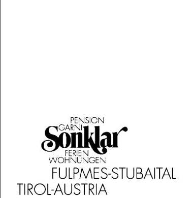 Ferienwohnungen Sonklar