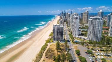 Golden Sands on the Beach