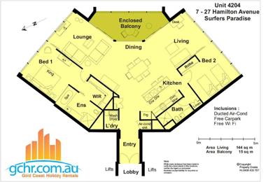 HR Surfers Paradise - Apartment 4204