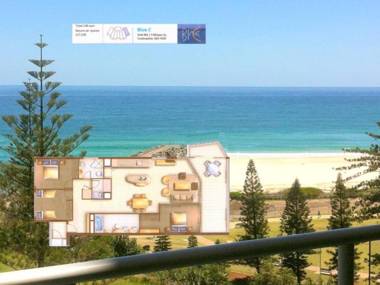 Blue C Unit 901 - Right on Coolangatta Beachfront