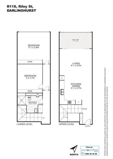 New York on Riley - Split-Level Executive 2BR Darlinghurst Apartment with a New York Feel