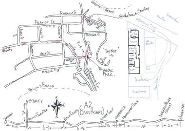 @ the beach & not quite @ the beach Holiday Cottages - Stanley