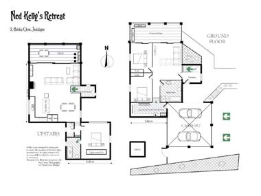 Ned Kelly's Retreat - Sophisticated style with modern convenience and magical outlook