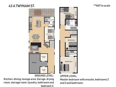 43A Twynam Street - Snowfall
