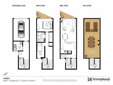 Seaspray Unit 7 straight across the road from Main Beach Yamba