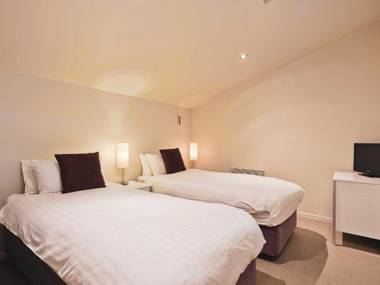 Snow Stream 1 Bedroom and loft with gas fire garage parking and mountain view