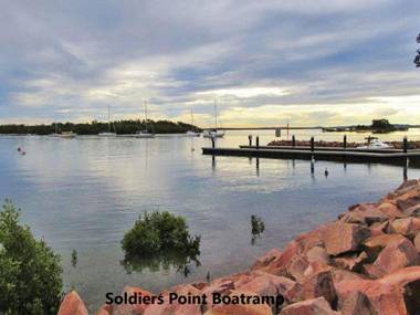 15 'Harbourside' 3-7 Soldiers Point Road - right on the waterfront