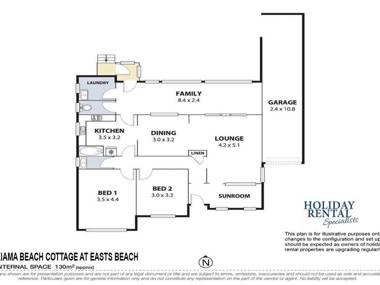 Kiama Beach Cottage at Easts Beach