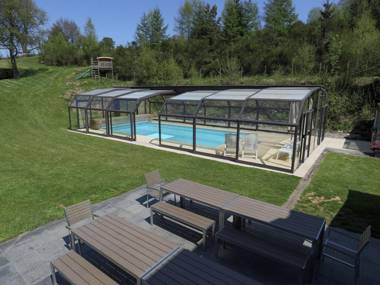 Modern Mansion in Vielsalm with Sauna and Private Pool