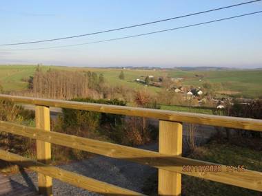 Traditional and very cosy chalet in the Ardens large garden and panoramic view